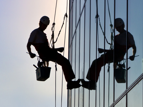 Window Washing - Rappelling Access